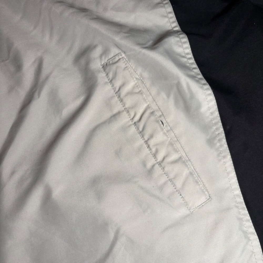 Destinations INDesigns Global Windbreaker Pullover Cream Black V-Neck XL Mens - Picture 4 of 10